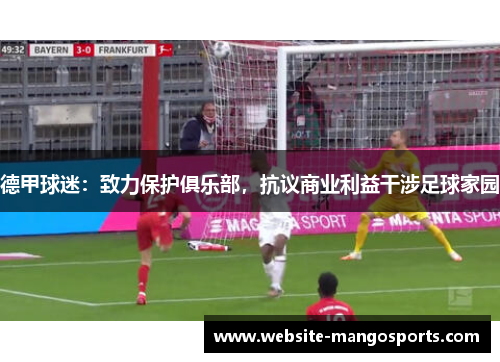 德甲球迷：致力保护俱乐部，抗议商业利益干涉足球家园